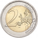 2 Euro 2009, KM# 410, Vatican City, Pope Benedict XVI, International Year of Astronomy
