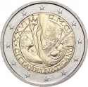 2 Euro 2011, KM# 426, Vatican City, Pope Benedict XVI, World Youth Day, Madrid 2011