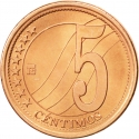 5 Centimos 2007-2009, Y# 88, Venezuela