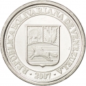 10 Centimos 2007-2012, Y# 89, Venezuela