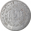100 Francs 2006-2024, KM# 19, West African States