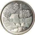 1 Dollar 2001-2003, KM# 6a, Zimbabwe